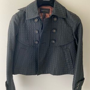 BCBG Maxazria Black cape jacket S